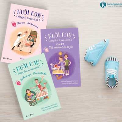 Sách nuôi dạy con: Combo Nuôi con không phải cuộc chiến phần 2 + Tặng kèm sách mầm non Ước mơ của bé (cuốn ngẫu nhiên)