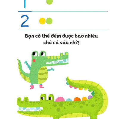 Sách Chuyển Động Trượt-Đẩy - Học Đếm Số - Bìa Cứng