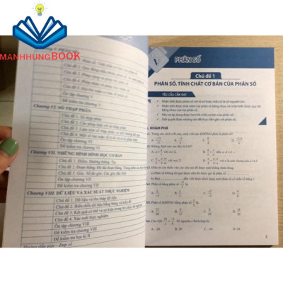 Sách Bài Tập Phát Triển Năng Lực Toán 6 Tập Hai