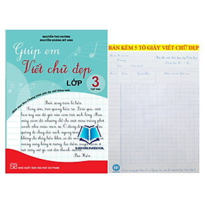 Sách - Giúp em viết chữ đẹp lớp 3 - tập 2 (cánh diều) (KP)