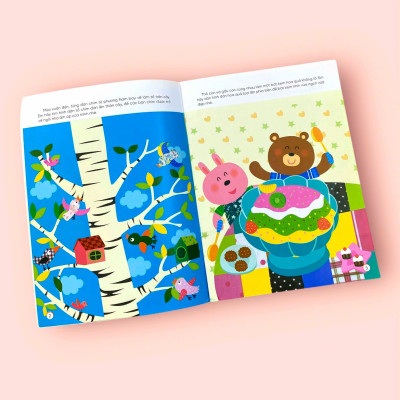 Sách cho bé - Sticker Thần Kỳ Phát Triển Chỉ Số CQ - Sáng Tạo - Dành cho trẻ 3-5 tuổi - Hình dán 3D càng dán càng vui