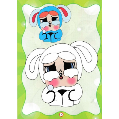 Sách - Bé Tô Màu Cry Baby - Đáng Yêu + Vui Đùa Với Các Bạn - Combo 2 Cuốn - Hồng Ân