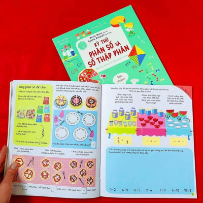 Toán tiêu học tương tác - Kỳ thú phân số và số thập phân