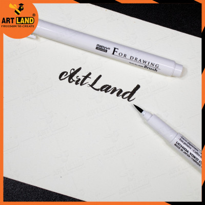 Bút Line Viền Nét For Drawing Mực Đen - Đầu Brush