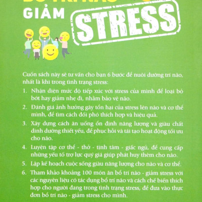 Chế Độ Ăn Bổ Trí Não Giảm Stress
