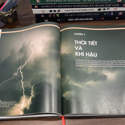 Combo sách Ai cập cổ đại và sách Trái đất ( bộ 2 cuốn ) - Tổng hợp kiến thức về khoa học tự nhiên và lịch sử - Á Châu Books bìa cứng in màu