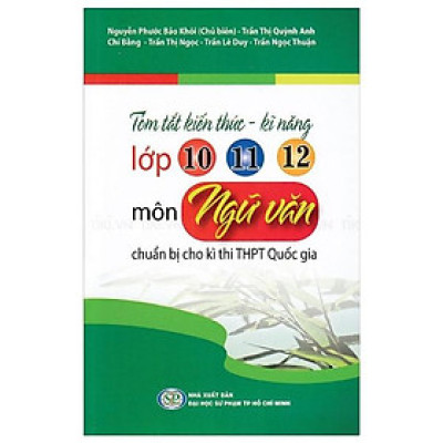 Tóm Tắt Kiến Thức - Kĩ Năng Lớp 10 - 11 - 12 Môn ngữ Văn Chuẩn Bị Cho Kì Thi THPT Quốc Gia