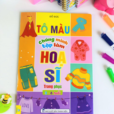 Sách - Tô Màu Chúng Mình Tập Làm Họa Sĩ  - ndbooks