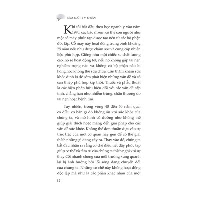 Sách - Não, Ruột Và Vi Khuẩn