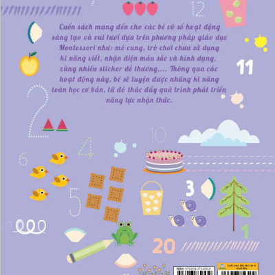 Sách - Montessori A World of Achievements - Cuốn Sách Đầu Tiên Của Tớ Về Số Đếm (4 - 5 Tuổi) - ndbooks