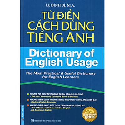 Từ Điển Cách Dùng Tiếng Anh - Dictionary Of English Usage