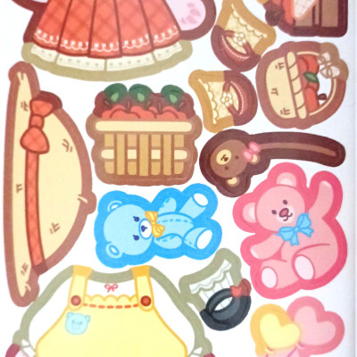 Mini Fashion (100+ Stickers Dễ Thương) - MEGA