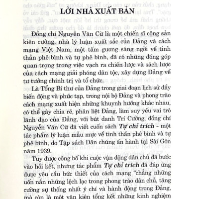 Tự chỉ trích