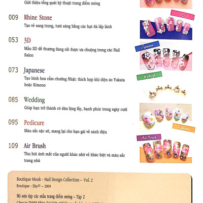 Bộ Sưu Tập Các Mẫu Trang Điểm Móng (Tập 2)
