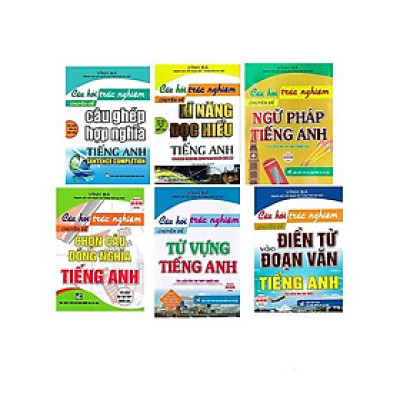 Combo Câu Hỏi Trắc Nghiệm Tiếng Anh - Vĩnh Bá