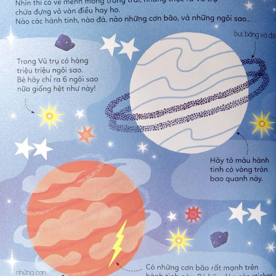 Sách Tương Tác Vừa Học Vừa Chơi - Vũ Trụ Diệu Kỳ