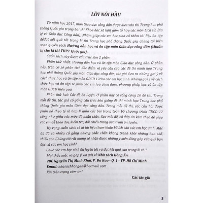 Sách - Hướng Dẫn Học Và Ôn Tập Môn Giáo Dục Công Dân