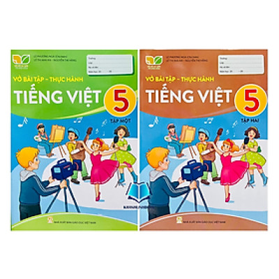 Sách - Combo Vở bài tập - Thực hành Tiếng Việt lớp 5 tập 1 + 2 (Kết nối tri thức với cuộc sống)