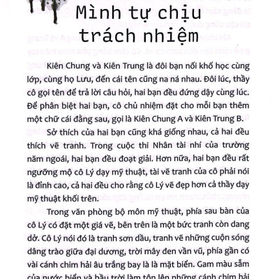 Những Câu Chuyện Để Trưởng Thành - Mình Tự Chịu Trách Nhiệm