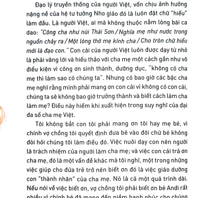 Làm cha làm mẹ - NỘI LỰC BÌNH AN CHO CON