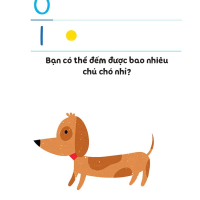 Sách Chuyển Động Trượt-Đẩy - Học Đếm Số - Bìa Cứng