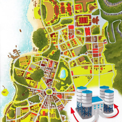 Thế Giới Xe Công Trình: Xe Trộn Bê Tông Vất Vả (Tái Bản 2019)