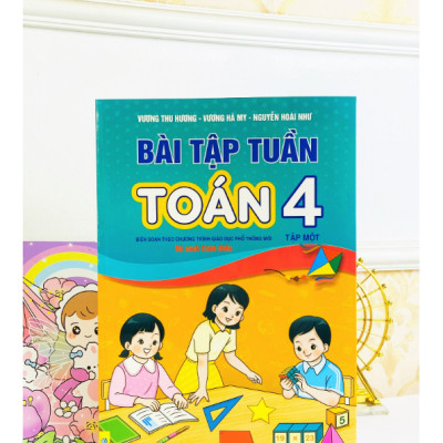 Sách - Bài Tập Tuần Toán 4 - tập 1 (Cánh Diều)
