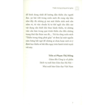 Thiền Trong Từng Phút Giây