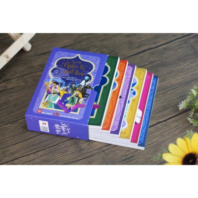 Sách - Boxset Tuyển Tập Nghìn Lẻ Một Đêm (Hộp 6 Cuốn)