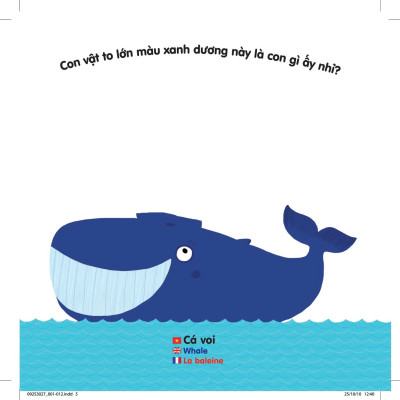 Sách Chuyển Động Thông Minh Đa Ngữ Việt - Anh - Pháp: Màu Sắc - Colours - Les Couleurs (Tái Bản)