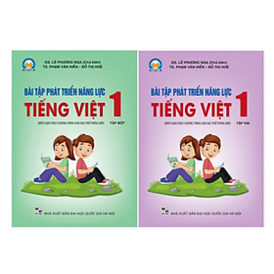 Sách Combo Bài tập phát triển năng lực Tiếng Việt 1 Tập 1 + 2 (KẾT NỐI)