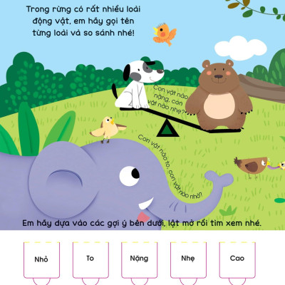 Sách Lift The Flap - Lật Mở Khám Phá - So Sánh