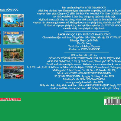 Sách 3D Học Tập - THẾ GIỚI ĐẠI DƯƠNG