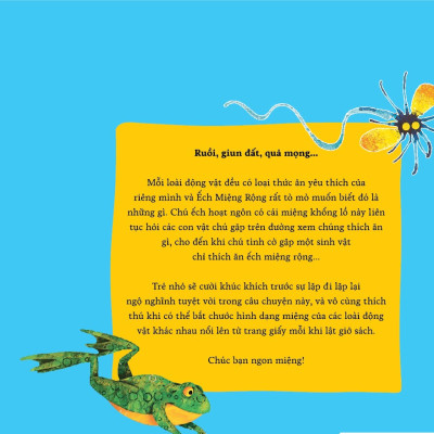  Sách - Ếch miệng rộng (Keith Faulkner) (Janathan Lambert) (Nhã Nam Official)