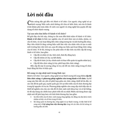 Sách - Hành Vi Tổ Chức Con Người, Công Nghệ Và Sự Thịnh Vượng - NS Kinh Tế