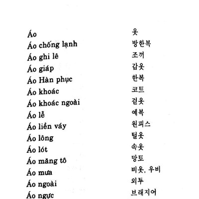 Từ Điển Việt – Hàn (Tái Bản 2018)