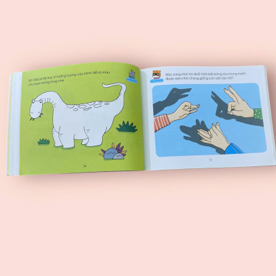 Sách cho bé - Hỏi Đáp Thông Minh - Rèn Luyện Não Trái Não Phải - Tập 4 - Sách tương tác - Dành cho trẻ 3+