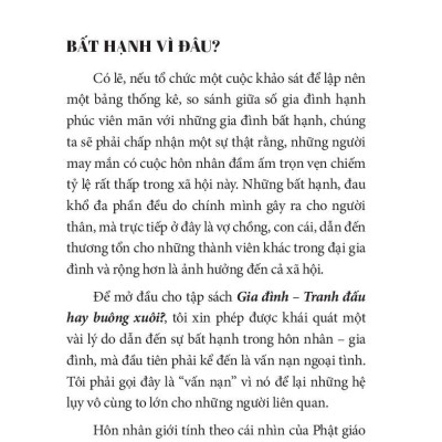 Gia Đình: Tranh Đấu Hay Buông Xuôi? (Tái Bản 2019)