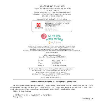 Bộ Sách Phát Triển IQ - EQ Đầu Đời Cho Bé - Bé Vệ Sinh Răng Miệng - Răng Ai Đẹp Nhất?