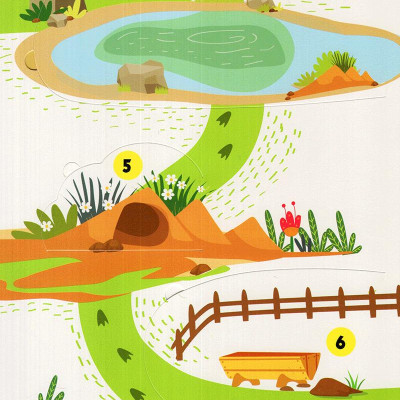 Sách Tương Tác - Lift-The-Flap - Lật Mở Khám Phá: First 100 Animals - 100 Từ Đầu Tiên Về Các Loài Động Vật (Tái Bản 2018)