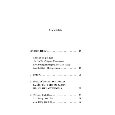 Sách - Đức Maria Và Niềm Hy Vọng - Chú Giải Thánh Thi Salve Regina - Kinh Lạy Nữ Vương - Bayard Việt Nam