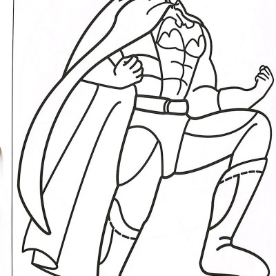 Tô Màu Siêu Anh Hùng: Người Dơi