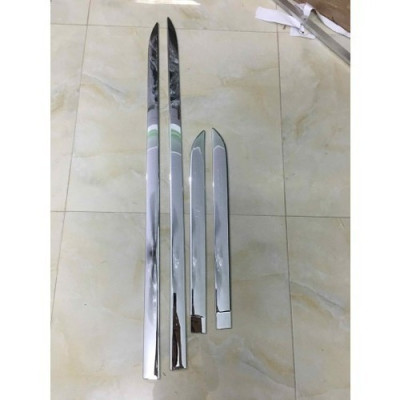 Bộ 4 miếng nẹp sườn HUYNDAI ACCENT 2008-2021 mẫu nhựa mạ crom cao cấp chuẩn phom