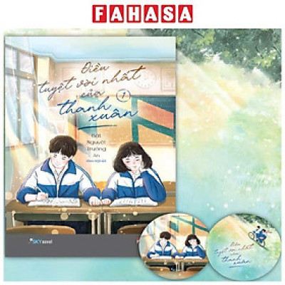 Sách - Điều Tuyệt Vời Nhất Của Thanh Xuân - Tập 1 - Tặng Kèm Bookmark Bế Khuôn Tròn