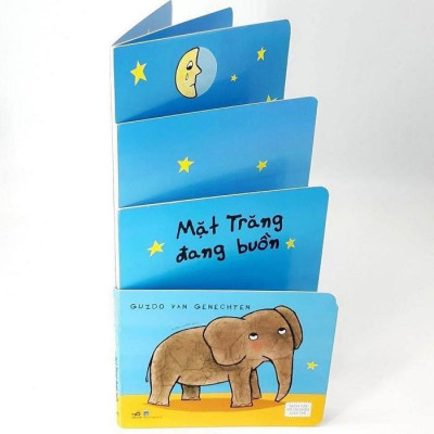 Sách Tập Kể Chuyện Cho Trẻ - Mặt Trăng Đang Buồn