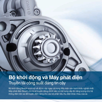 Máy Phát Bosch Alternator 28V 80A Xe Tải, Xe Công Trình Volvo, Iveco, Scania, Man, Renault