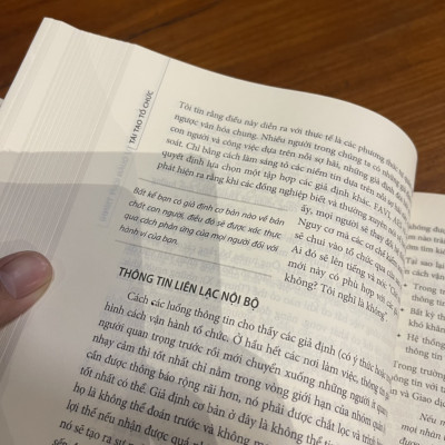 (Bản đầy đủ) TÁI TẠO TỔ CHỨC – Frederic Laloux – Trần Xuân Hải và nhóm Missonizer dịch – SaiGonbooks - bìa mềm
