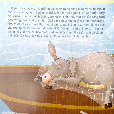 Sách Ngày Xửa Ngày Xưa Ba Tư - Người Đánh Cá Và Gã Hung Thần