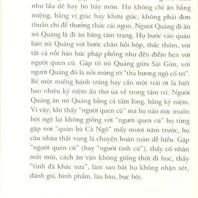 Sách Người Quảng Đi Ăn Mì Quảng - Nguyễn Nhật Ánh