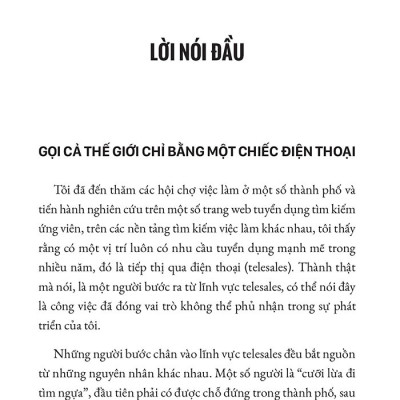 Sách - Telesales thực chiến: Bí quyết trở thành "best sale" qua điện thoại